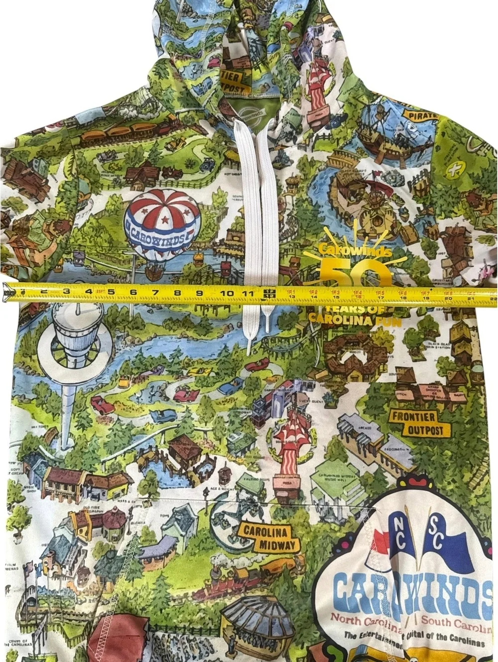 Carowinds Theme Park 50th Anniversary premium hoodie